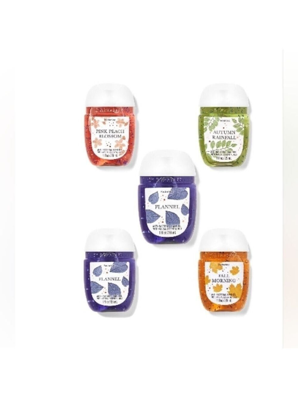 Fresh Fall Picks PocketBac Hand Sanitizers 5-Pack By Bath and Body Works
